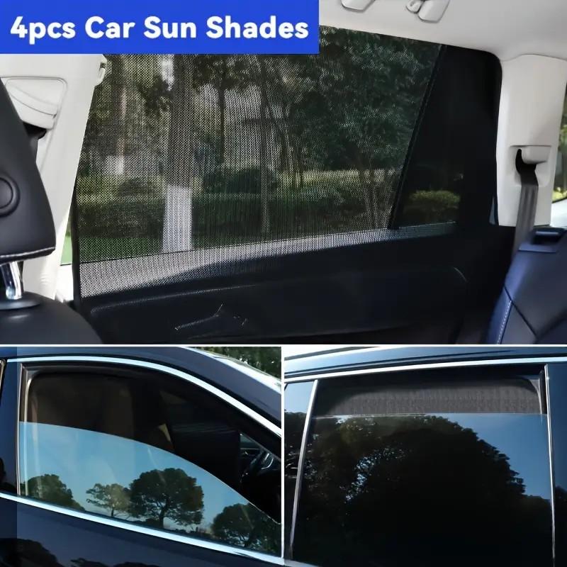 Car sunshade, non retractable, car interior sunshade insulation panel, front side curtain, sunshade mesh