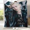 Felix Kpop Stray Kids Flannel Blanket,Ultra Soft Warm Plush Throw for Home Bedroom Bed Sofa Cover Camping Picnic gift