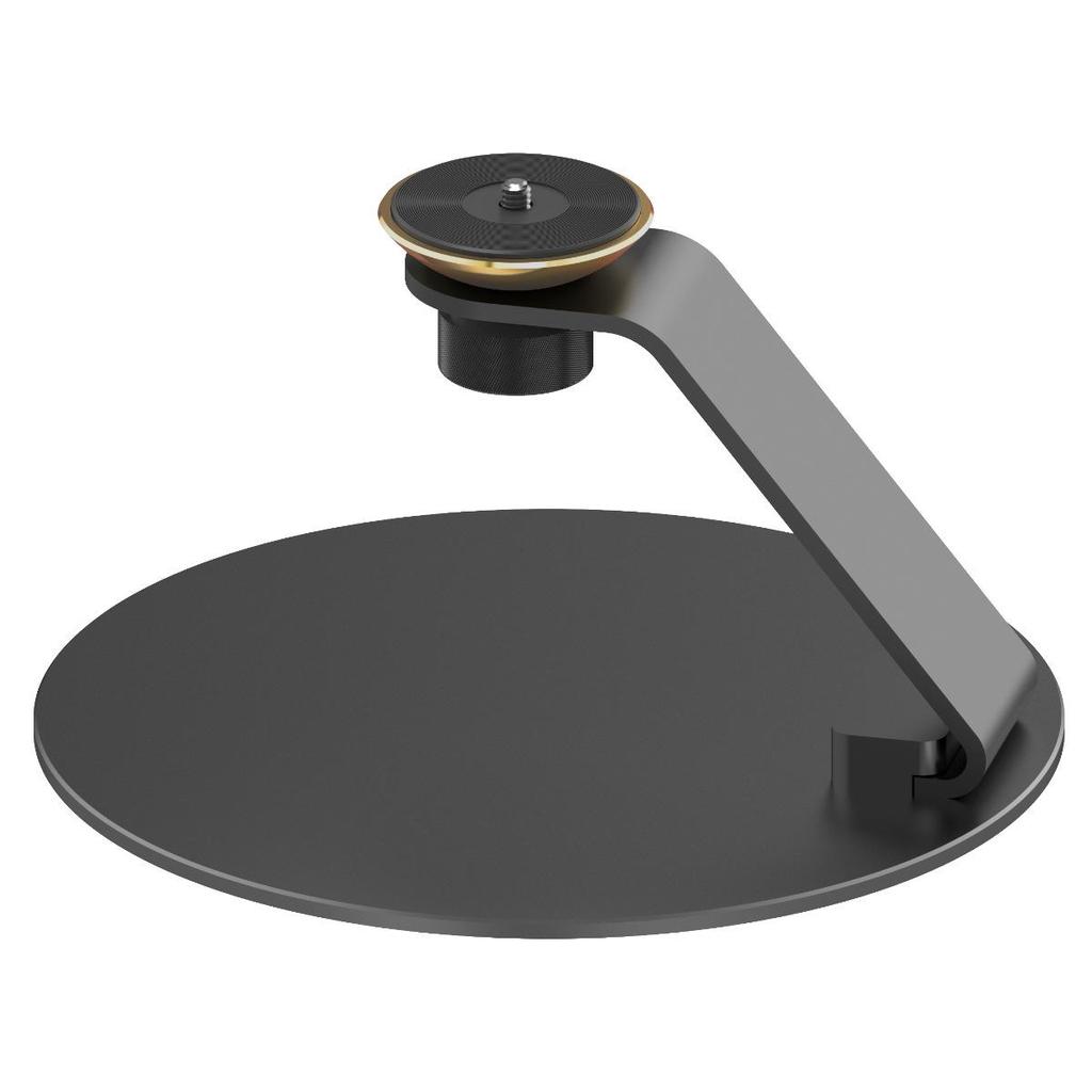 Metal Desktop Projector Stand with Stable Round Base for Home or Conference Use