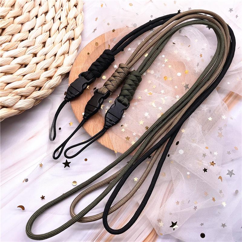 New Fashion Pendant Lanyards Necklace Keychain Phone Strap For Phone USB Holder Charms Keyring Buckle Rope Anti-slip Cord