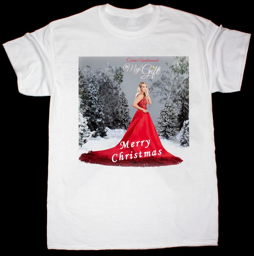 Carrie Underwood - Christmas album My Gift Unisex T-Shirt All Size  MI624 Unisex T-Shirt XXXXL