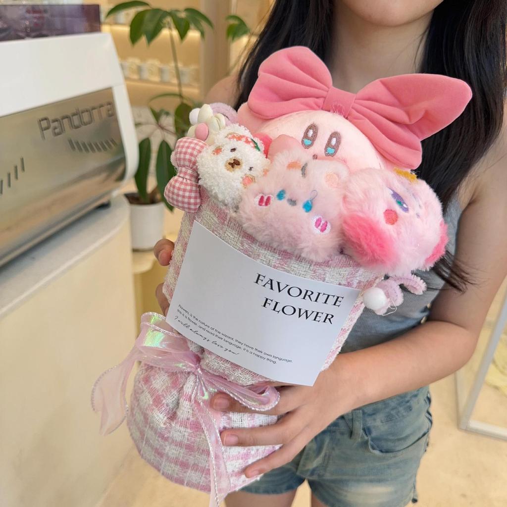 Sanrio Cartoon Plush Doll Bouquet - Perfect Christmas or Birthday Gift for Girlfriend or Best Friend