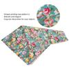7Pcs Floral Cotton Cloth DIY Hand‑Made Craft Dressmaking Sewing Printing Rose Pattern 50x40cm