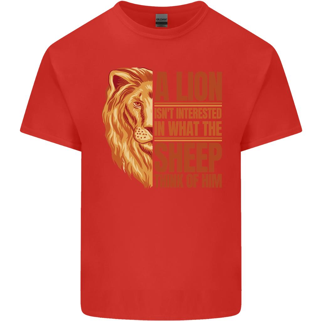 Christianity Lion Quote Religion Christian Unisexs Light Cotton TShirt