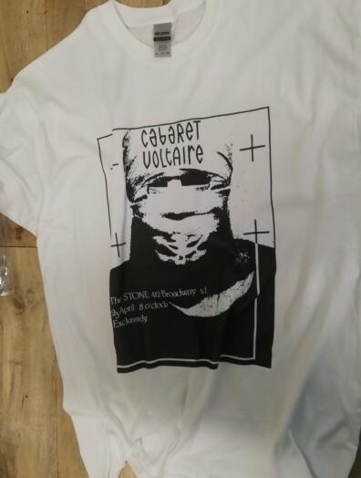 Cabaret Voltaire T-shirt Industrial Music Poster Test Dept Foetus Clock DVA M015 XL