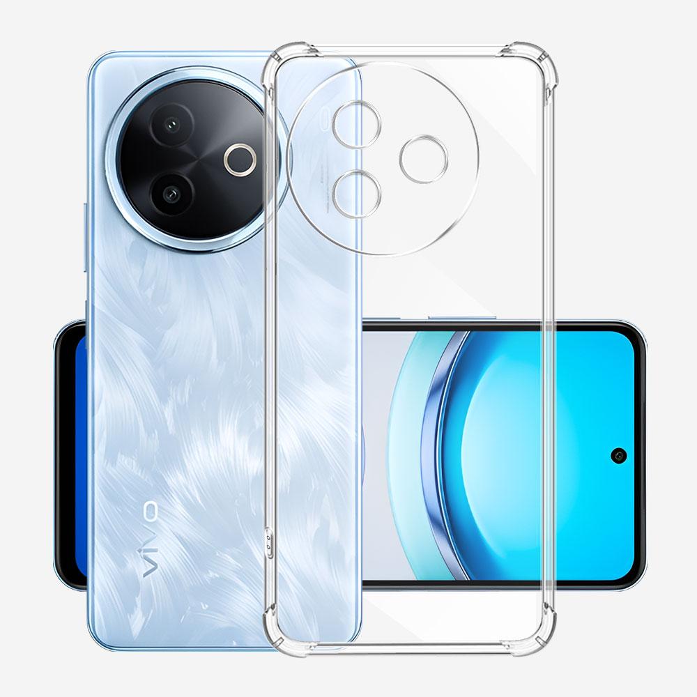 Coque For Vivo Y39 5G V2436 Case Clear Silicone Soft Phone Case For Vivo Y300i VivoY39 Funda Transparent Shockproof Airbag Cover