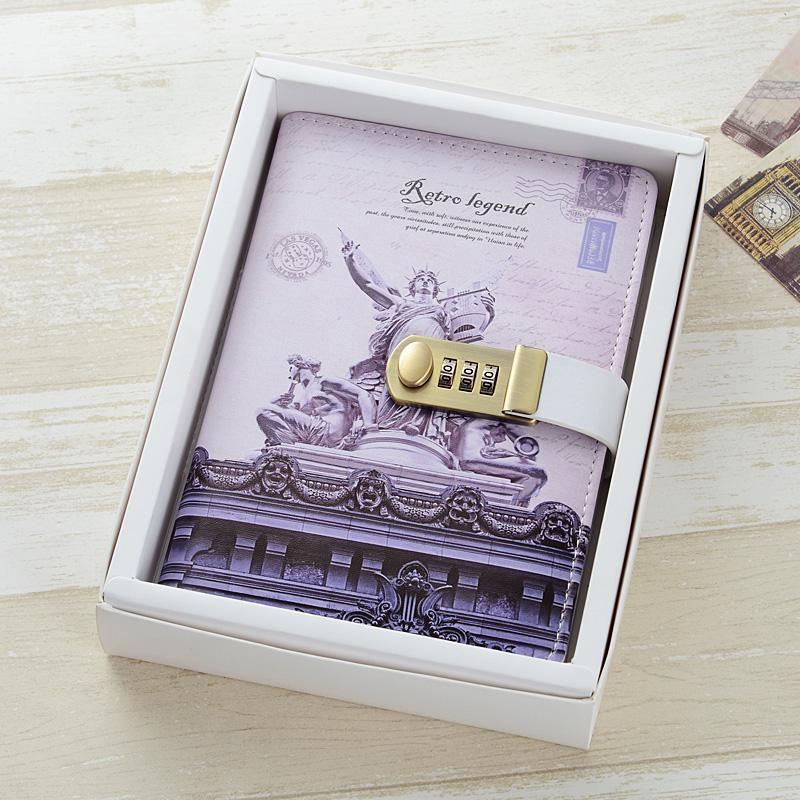 Password-Locked Diary & Journal Planner - Thick Pages, Ideal Gift