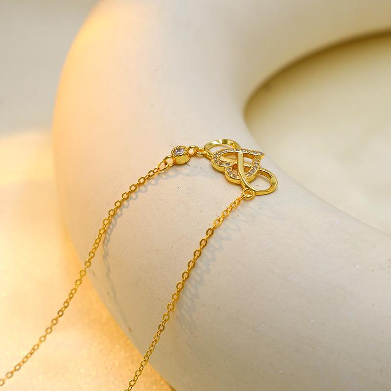 Jewelry Factory Personalized Non-Fading Necklace Stainless Steel Custom Unlimited Symbol Love Collarbone Chain Female