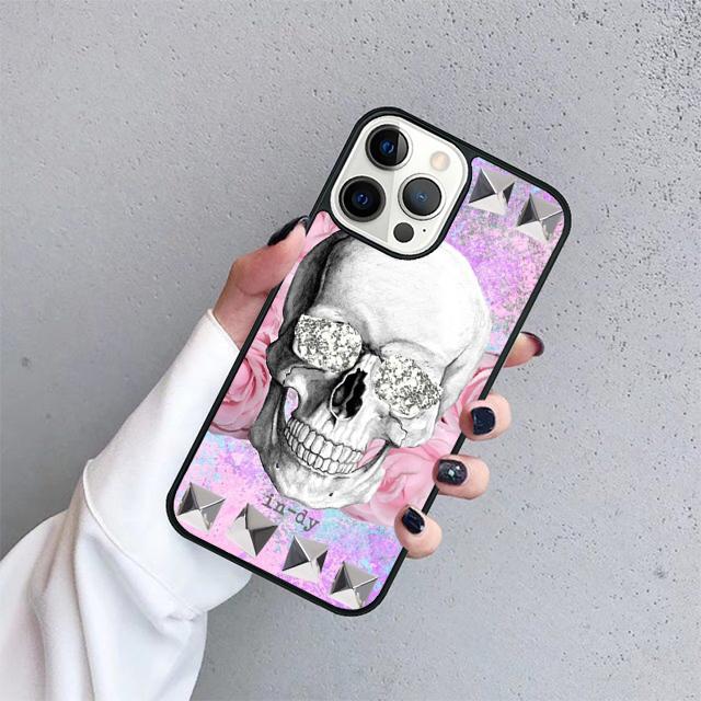 Skull with dimand eyes Phone Case Cover For iPhone 17 Air 15 16 14 13 12 Pro Max 11 Pro Max Plus Coque Shell