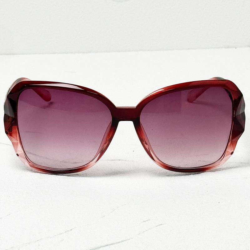 Vintage Damen Sonnenbrille Mode Übergroße Sonnenbrille Modeaccessoire, nicht polarisiert