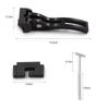 Truck Tonneau Cover Replacement Installation Accessory for Hard Tri-fold and Quad-fold Truck Bed Cover Include Screw T-Bolt