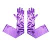 1 Pair Smooth Satin Long Gloves Silky Material Fancy Dress Gloves Wedding Dress Photography Accessories
