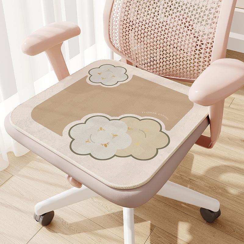 Cartoon Cute Four Season Cushion, Cooling Pad, Home Office Seat Cushion, Easy To Wash and Clean