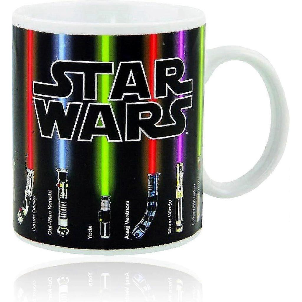 SSRGV Benair USA Hrneček Star Wars, Světelné meče se objeví při zahřátí (12 oz) - Křehký