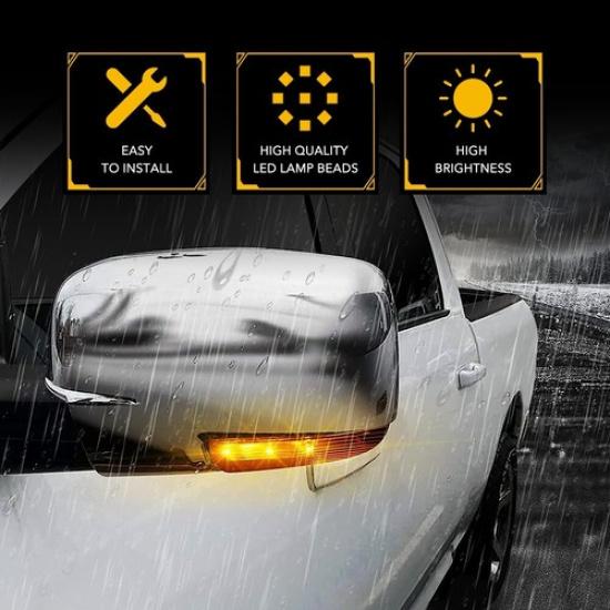 For 2009-2014 For Dodge Ram 1500 2500 Left Mirror Turn Signal Puddle Light Lamp