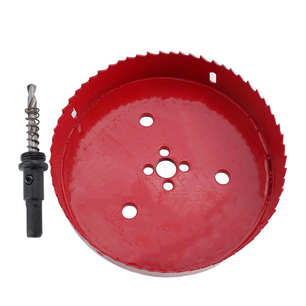 Vrták Plastové Červené Elektrické vrtáky Robustní tepelně zpracované Adaptér vrtáků se šestihrannou stopkou M Bi Metal Bi Metal Saw