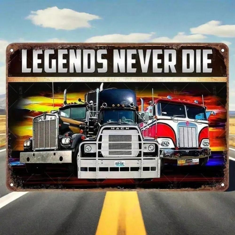 Vintage Floral Metal Wall Art Motivational Sign Home Decor