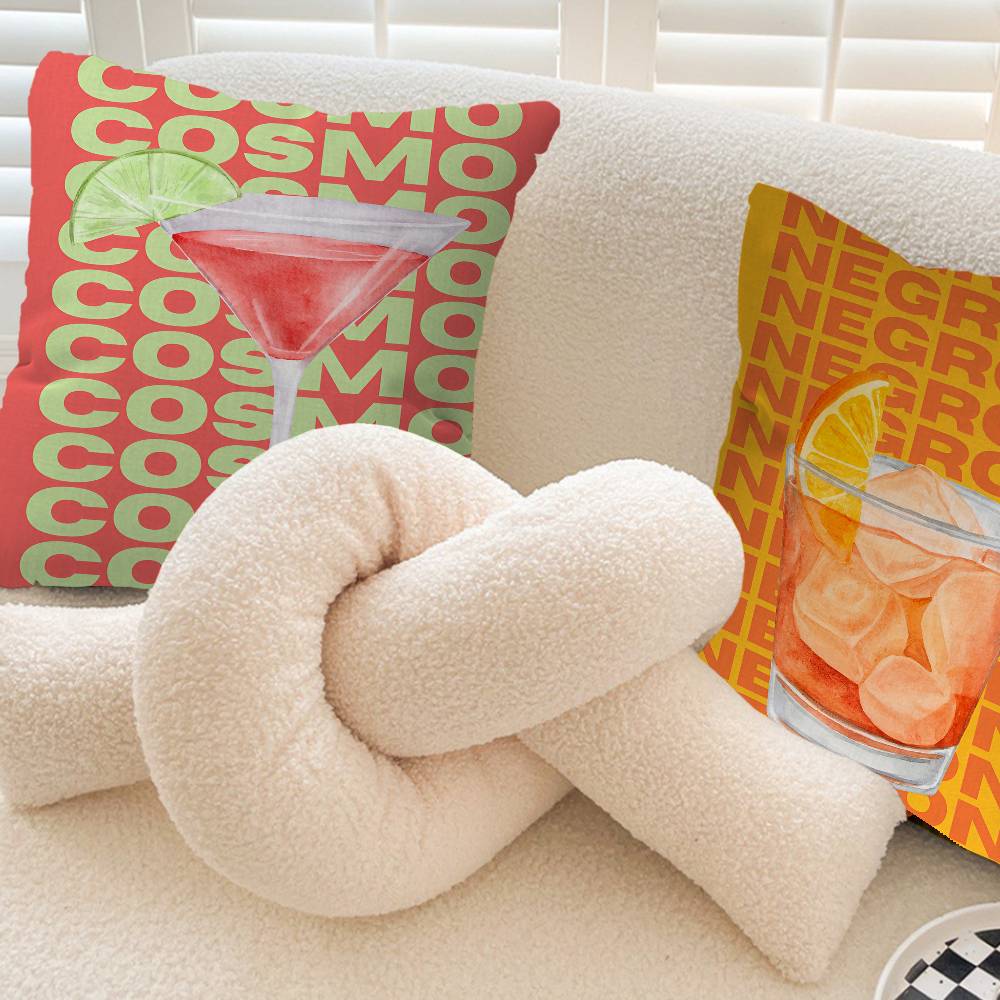 Cosmopolitan Pillow Gifts Home Office Furnishings Bedroom Sofa Car Cushion Cover Case 45x45cm
