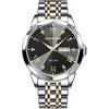 PindowS Men S Luxury Diamond Decorated AnaLog Quartz Waterproof buSineSS dreSS L