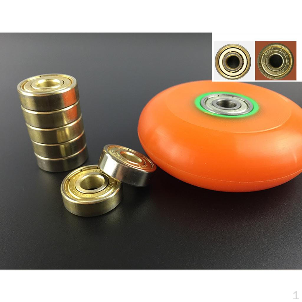16Pcs 608 ZZ Super Fast Skate Board, Scooter, Inline And Roller Bearings