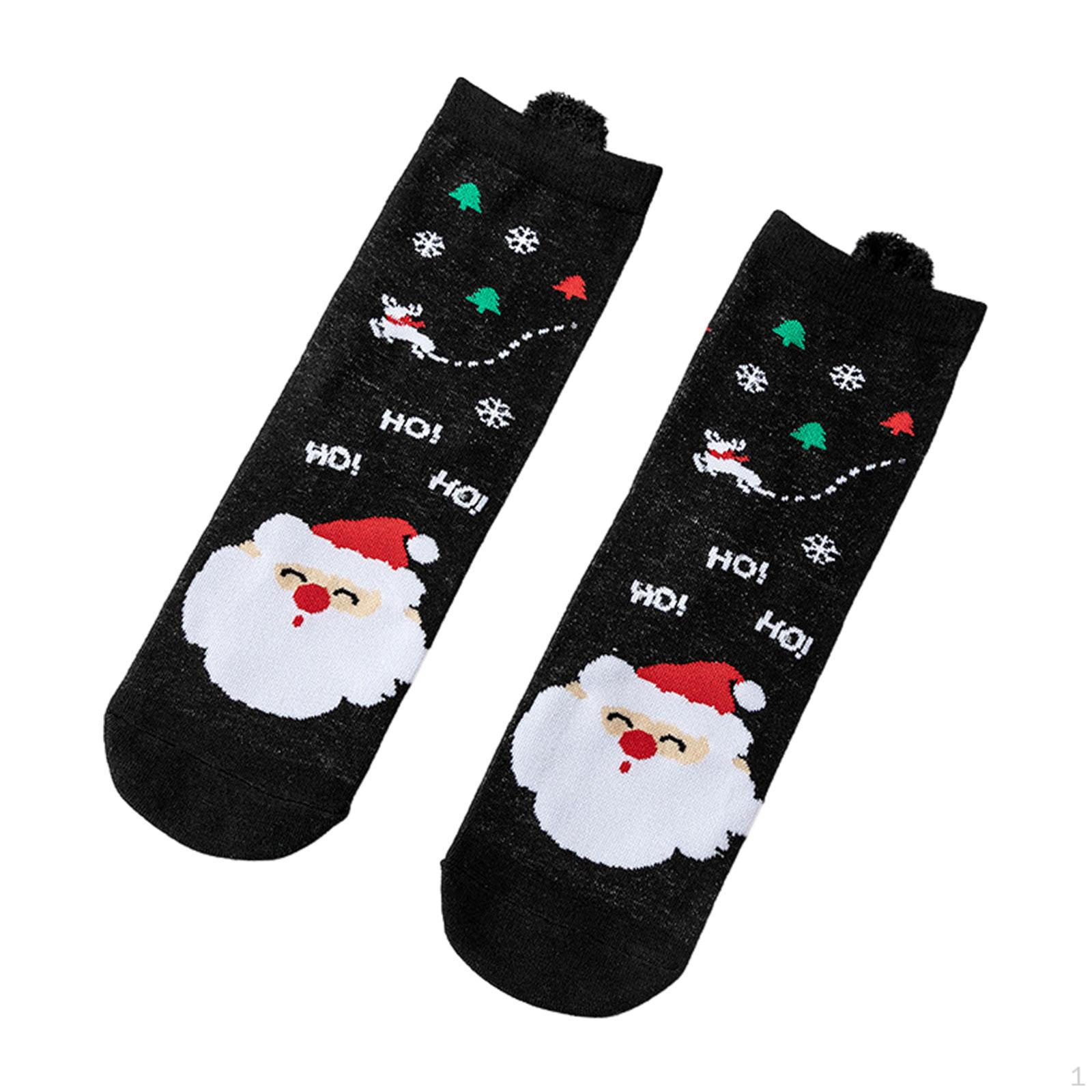 

Рождественские носки для женщин, праздничные забавные чулки, рождественские подарки на декор Style Q