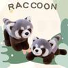 45~60cm Gray Raccoon Plush Toy Lovely Raccoon Cute Soft Stuffed Animals Doll Pillow For Girls Children Kids Baby Birthday Gift
