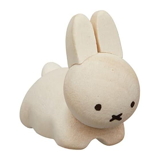 Dick Bruna Wooden Chopstick Rest, Approx. 4cm, Rabbit, White - Bruna Animals Table Mascot, Interior, Tableware, Kitchen Goods