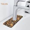 Sink Drain Pad Oil Absorption Splash-proof Drain Easy To Clean Easy Installation Sink Splash Pad Kitchen Supplies