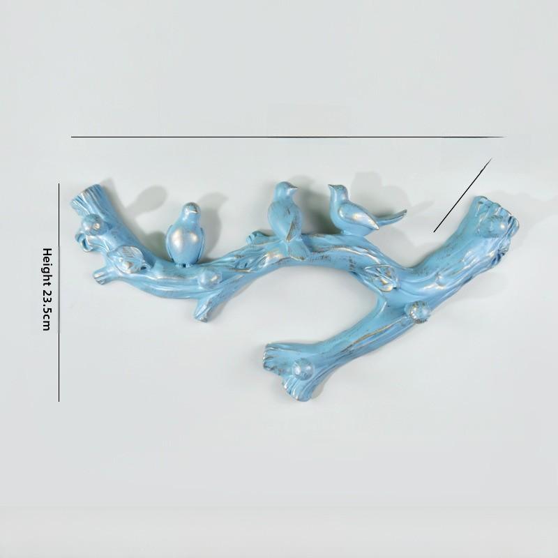 Sleek Bird Wall Hook Resin Organizer For Bathroom And Bedroom Storage Accessory