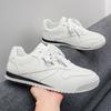 Men's Shoes High Quality Leather Casual Shoes Luxury Tennis Training Shoe Fashion Mens Leather Sneakers Lace Up Vulcanized Shoes