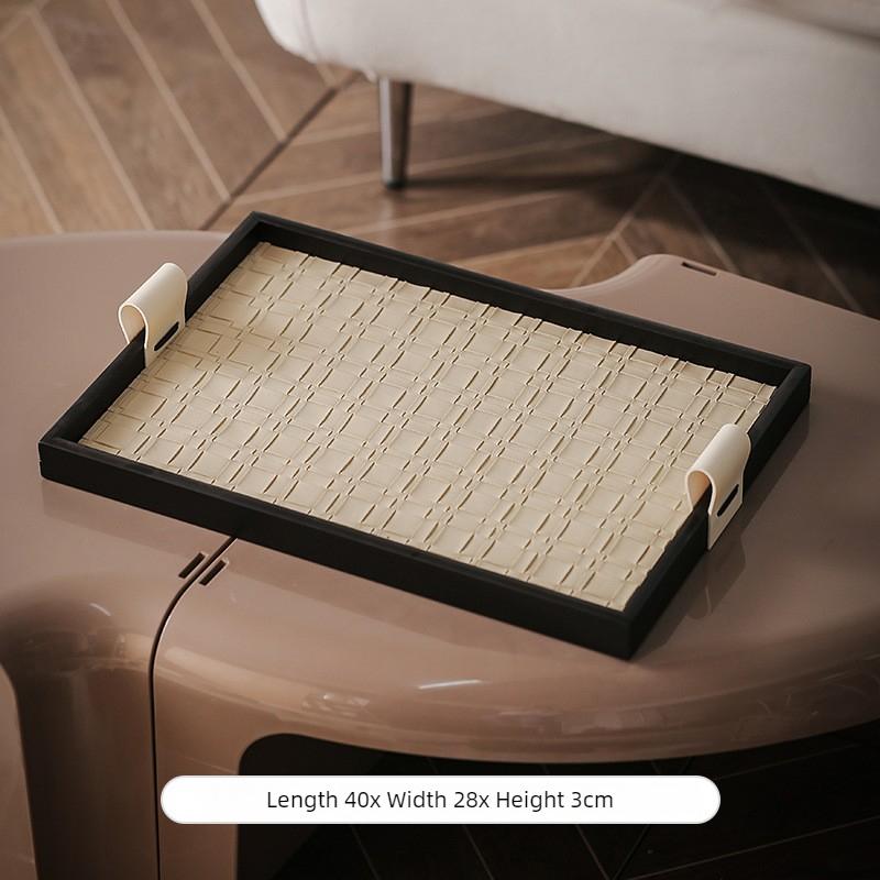 Light Luxury Storage Trays Entrance Hall Key Storage Plate Simple Modern Organize Tray Dressing Table Jewelry Organize Plate