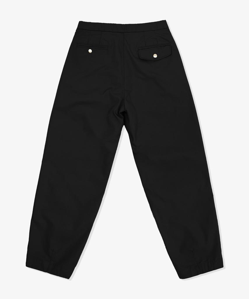 MIDNIGHT12AM Wide Tapered Pants - Black