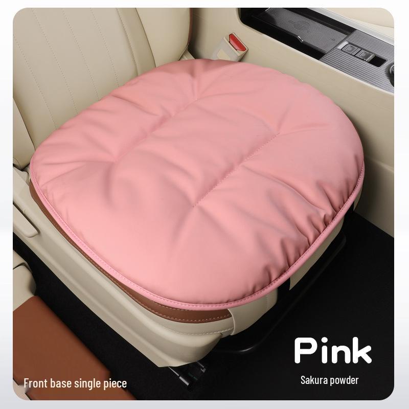 Napa Leather Car Seat Cushion - All-Season Cover for Mercedes-Benz, BMW, Tesla, Volkswagen