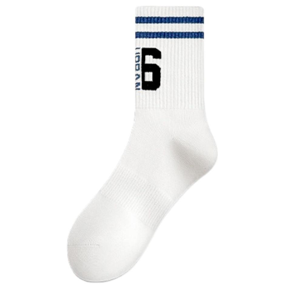 

Men s Odor-Resistant Pure Cotton Long Socks - Spring/Autumn/Winter for Teen and Junior High Boys Sports One size 38-44