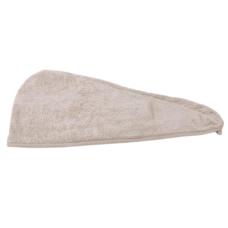 Domácí potřeby Mikrovlákno pohlcující vodu Vlasy Suchý turban Wrap Ručník Koupací čepice
