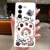 For Redmi 15 5G Redmi 15 EU Case Aesthetic Cute Cat Astroanut Soft Silicone TPU Back Cover for Redmi15 5G Transparent Phone Case