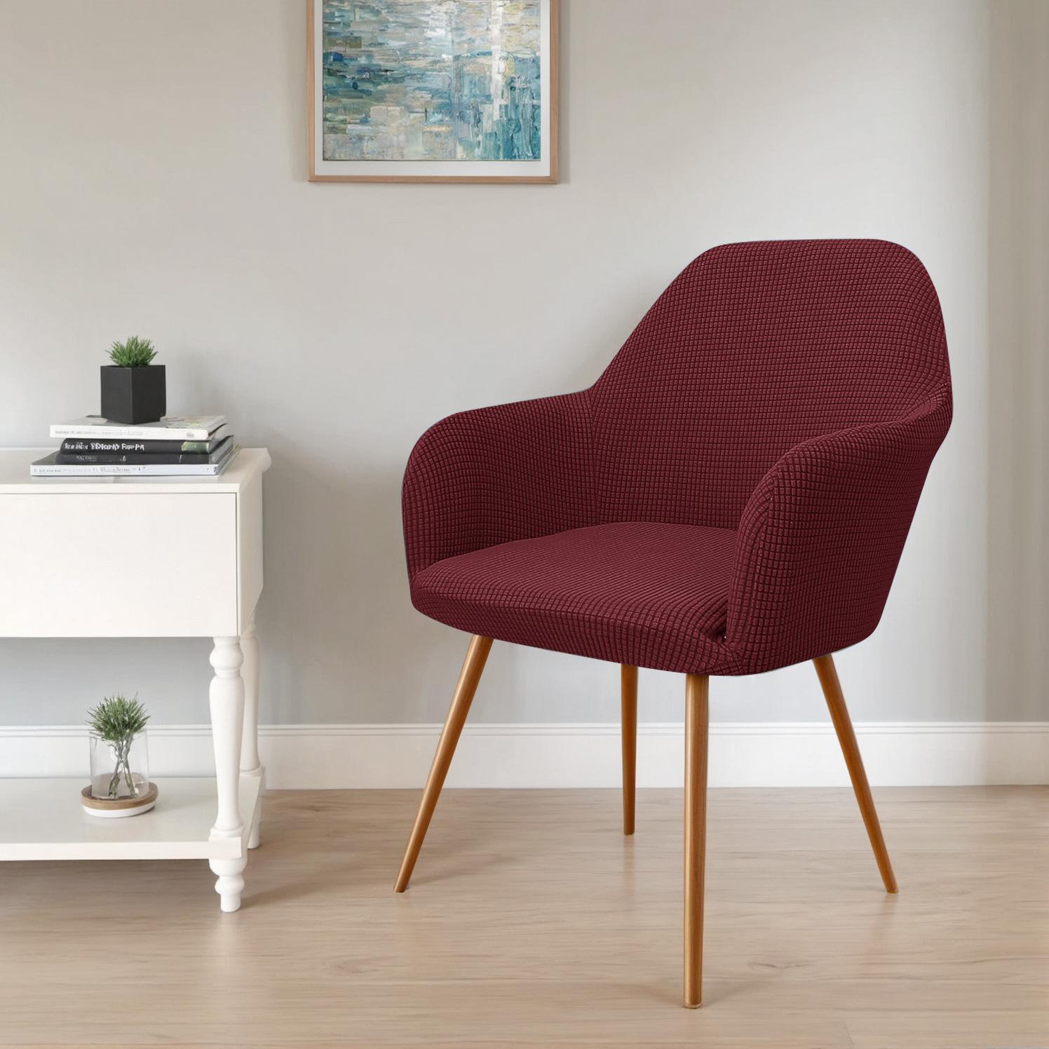 

Чехол для высокого кресла из флиса, эластичный спандекс, чехол для обеденного стула, эластичный съемный защитный чехол для сиденья для гостиной Regular