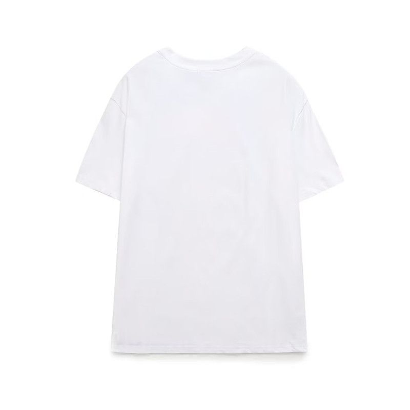 Fashion Style Summer New Arrival Women's Clothing Stylish Loose Easiest for Match Girl Print T-shirt 1165236 250