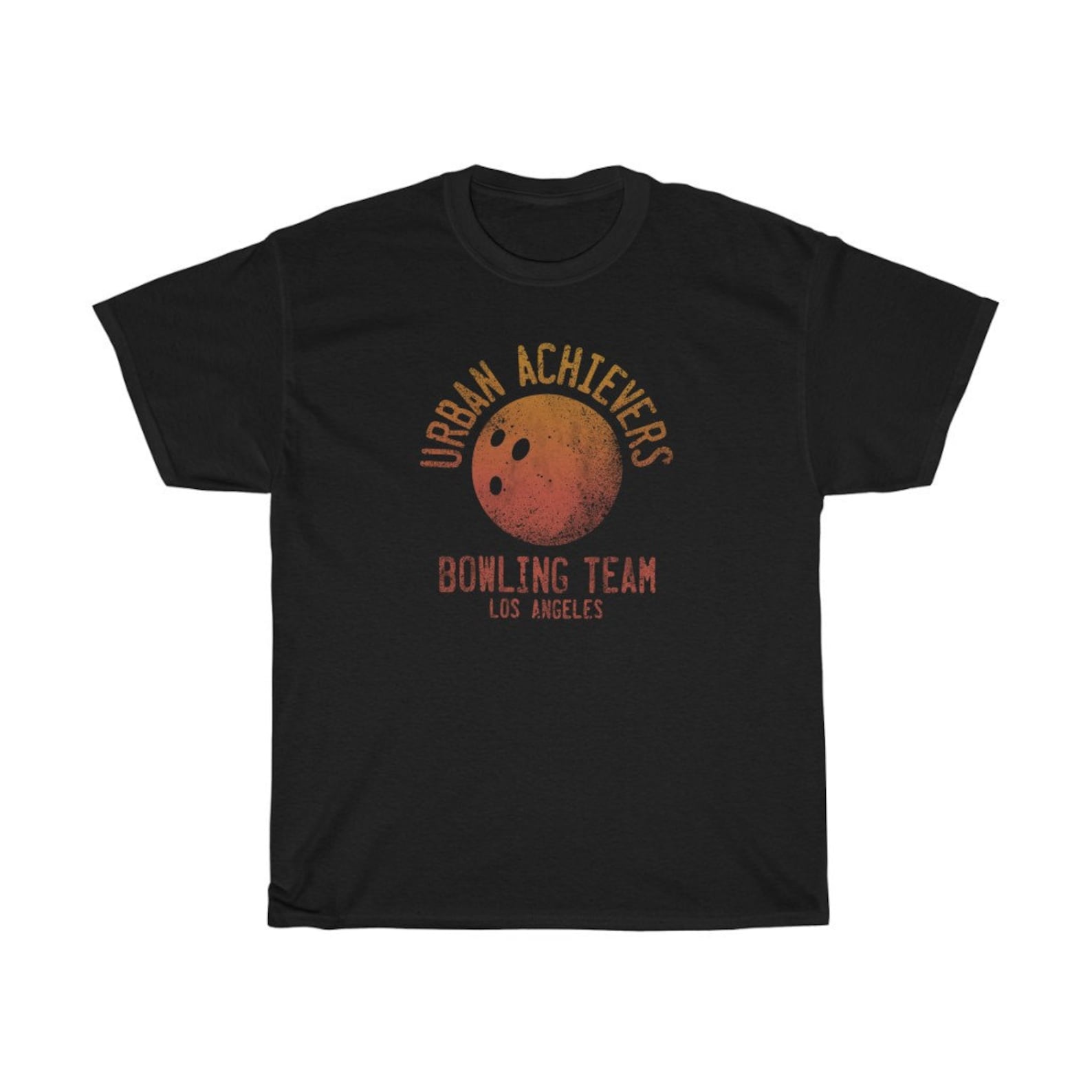 Urban Achievers Bowling Team Vintage Retro T-Shirt S