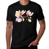Spring Magnolia Abstract TShirt Essential Solid Color TShirt