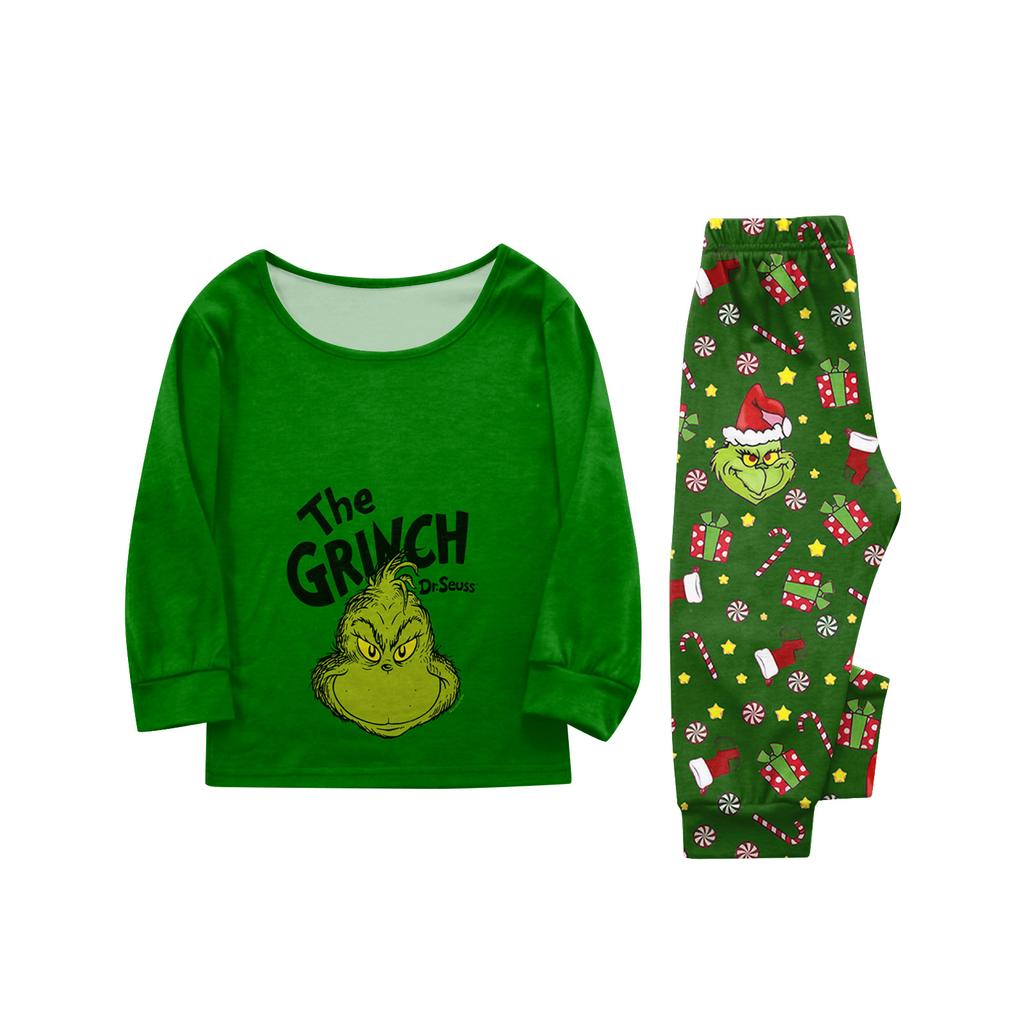 Passende Familiensets mit Weihnachtsmotiven, Langarmshirts und Hosen