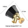 Black Atomizing Nozzle Equipment High Quality 5.1x4.6cm Adjustable