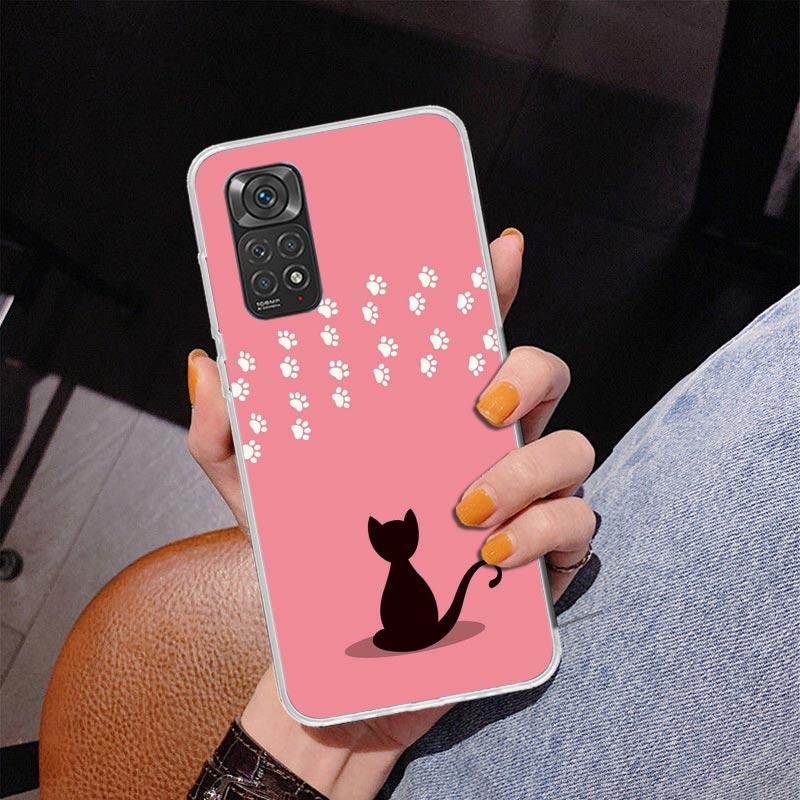 

Cat Footprint Funny Paw Cute Phnoe Case for Phnoe Case for Xiaomi Redmi Note 15 14 14S 13 Pro Plus 12 12S 11S 11E 10S 10 11T 5G Redmi Note 12 Pro 4G
