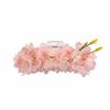 Sakura Hair Accessories Pink Hair Grasp New Flower Hairpin  for Bun Side Updo