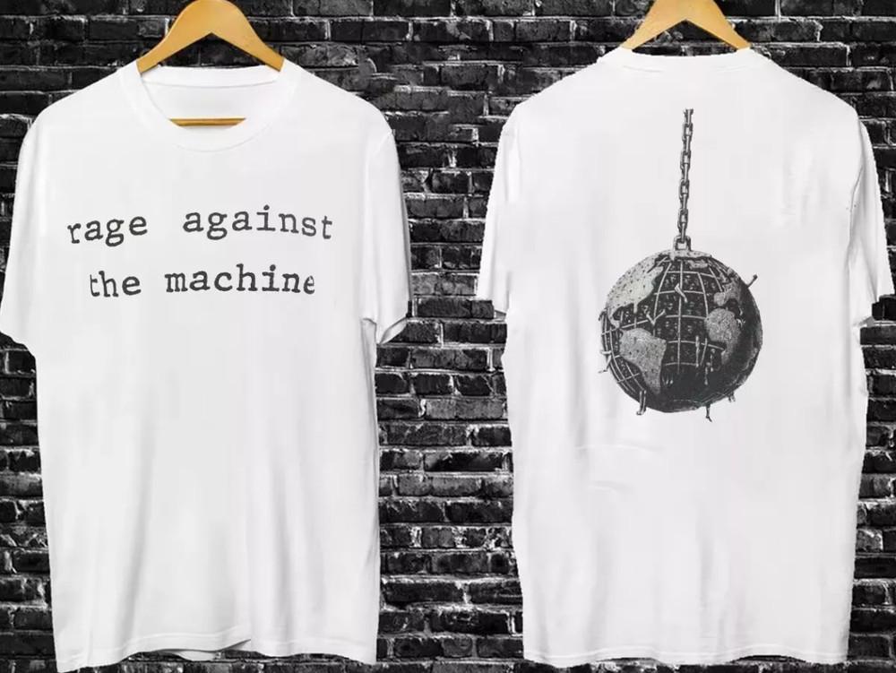 Rage Against The Machine Typewriter Concert T-Shirt, Rage Against The Machine Sh Unisex T-Shirt XL