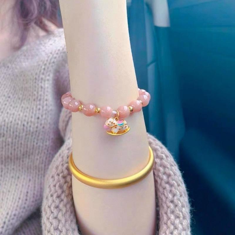 Sun Orange Life Bracelet Female Style Delicate Bracelet Girlfriend Girlfriend New Year's Gift