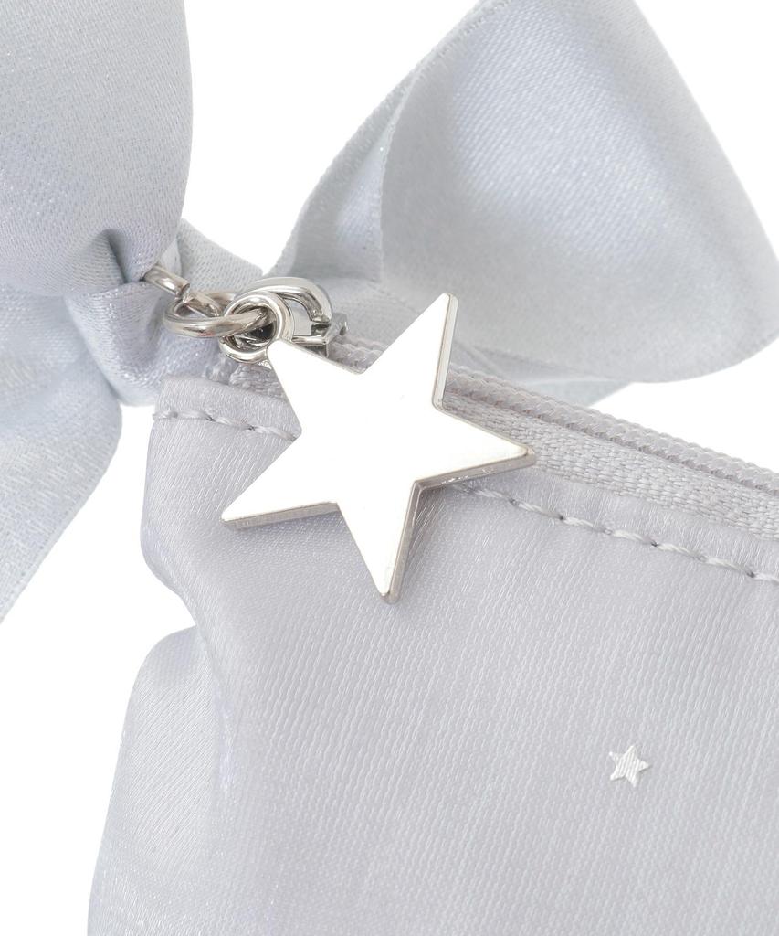 Maison de Fleur Star Shiny Pouch, Grayish Blue, Size F, PouchDrawstring Bag, 08000645000