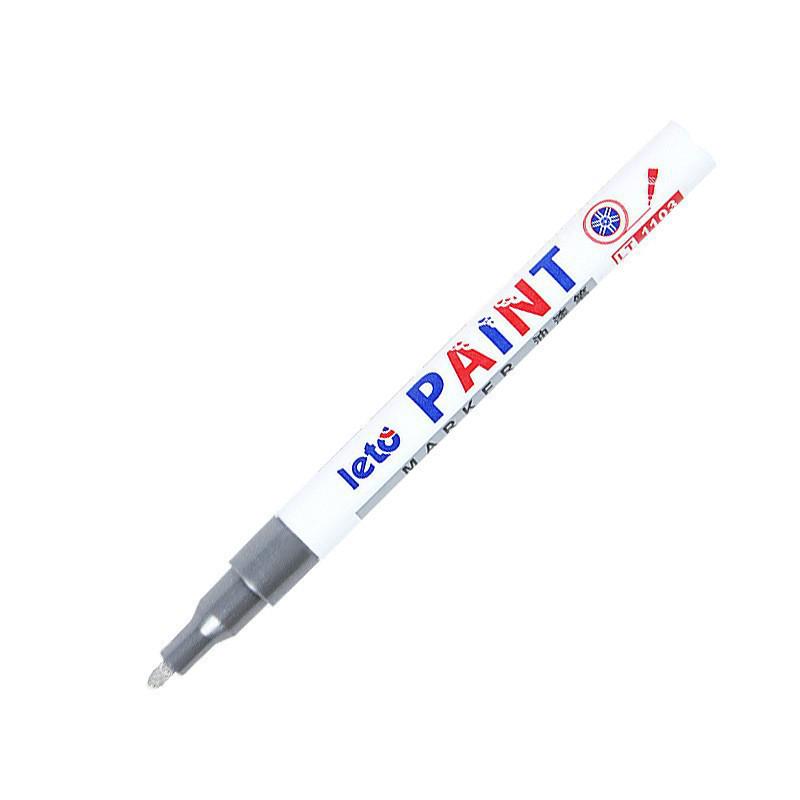Non-Fading Oil-Based Waterproof Paint Pen for Graffiti, Tire, Glass & Rust-Proof Touch-Ups