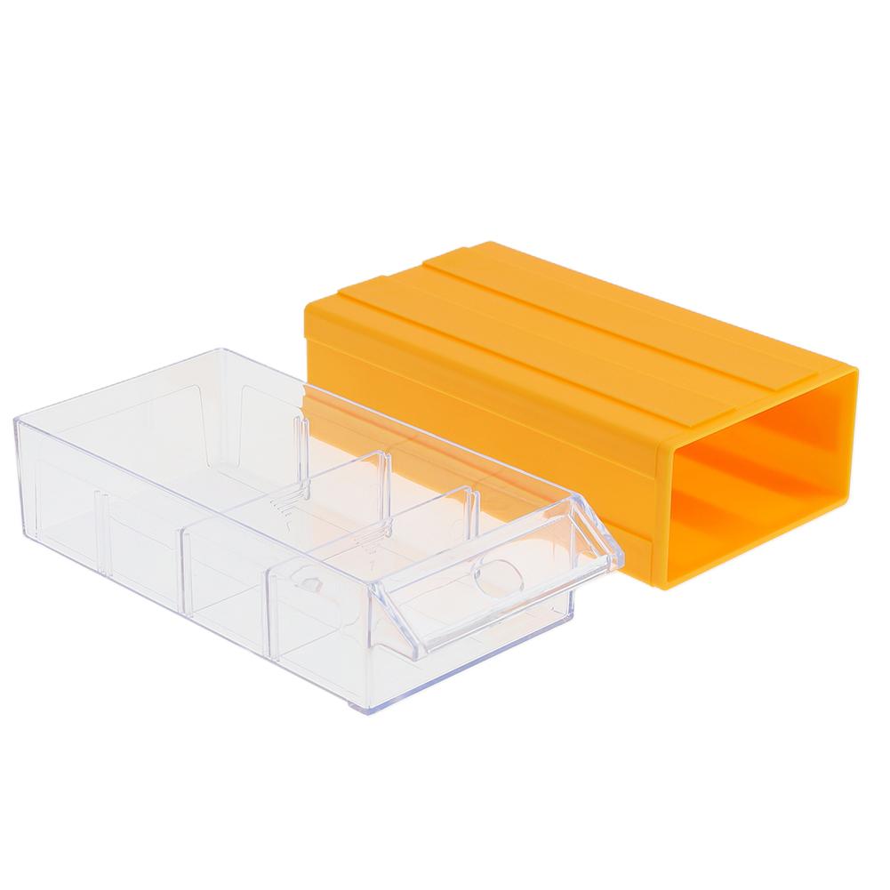 Organizers Storage Box Hardware Parts PE Plastic Stackable Storage Boxes Tool Box 180*95*50mm Component Screws