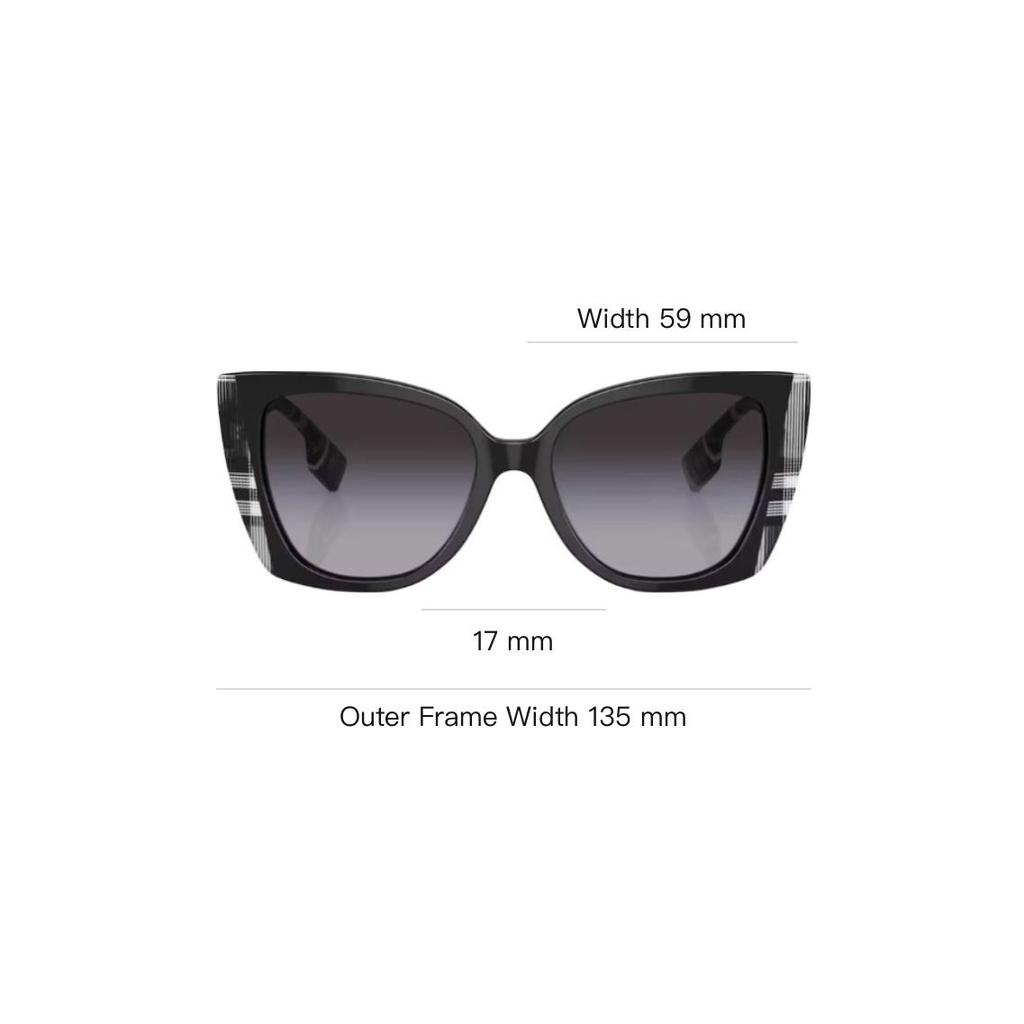Burberry Full Frame Butterfly Sunglasses Unisex sunglasses 0BE4393F